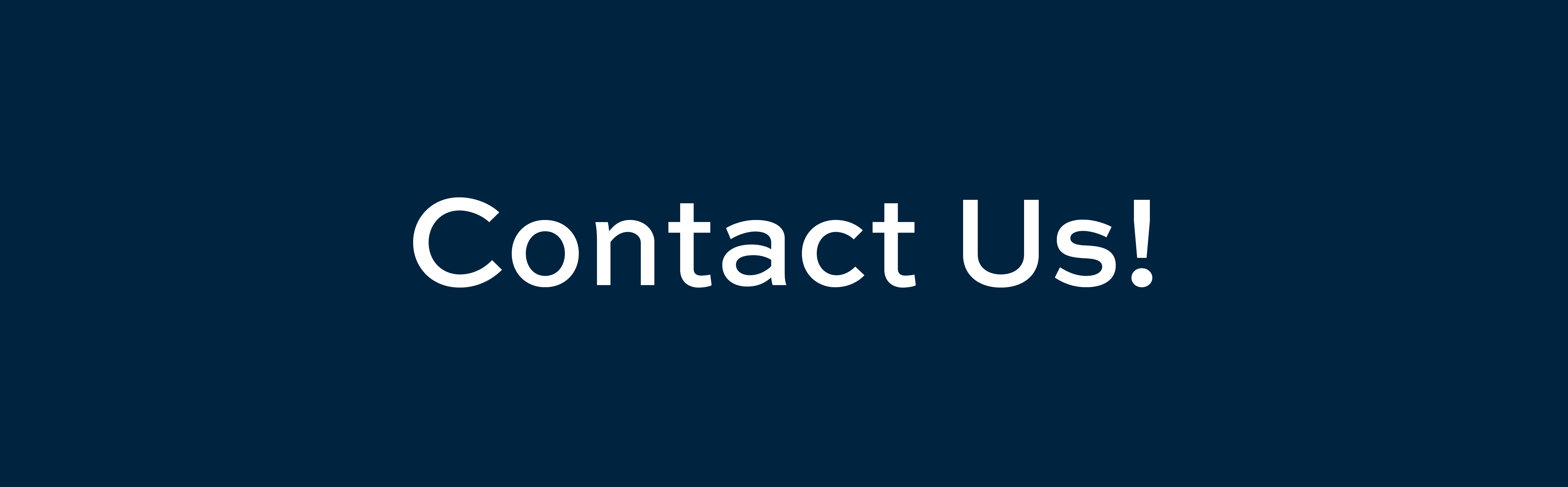 Blue square that says "Contact Us!"